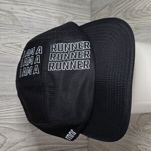 RNNR X Hellah Sidibe Distance Hat I Am A Runner Black Runners Cap